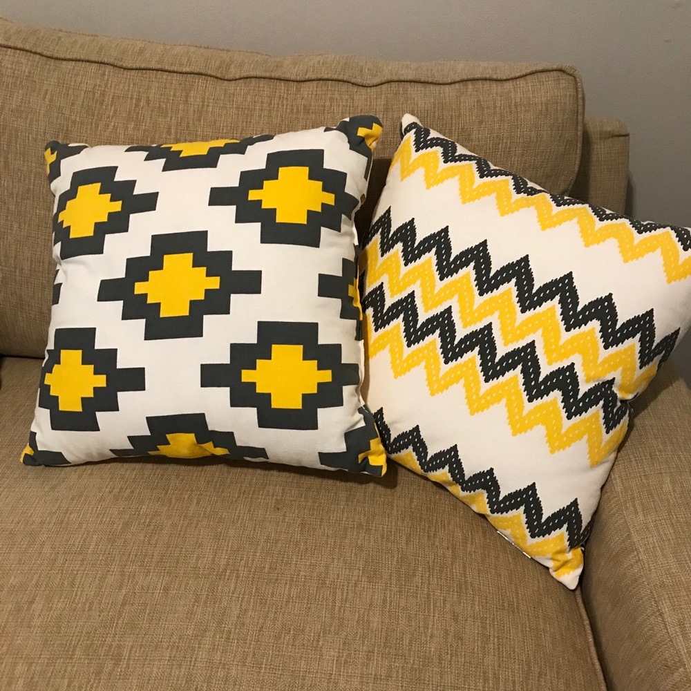 Accent pillows (2)